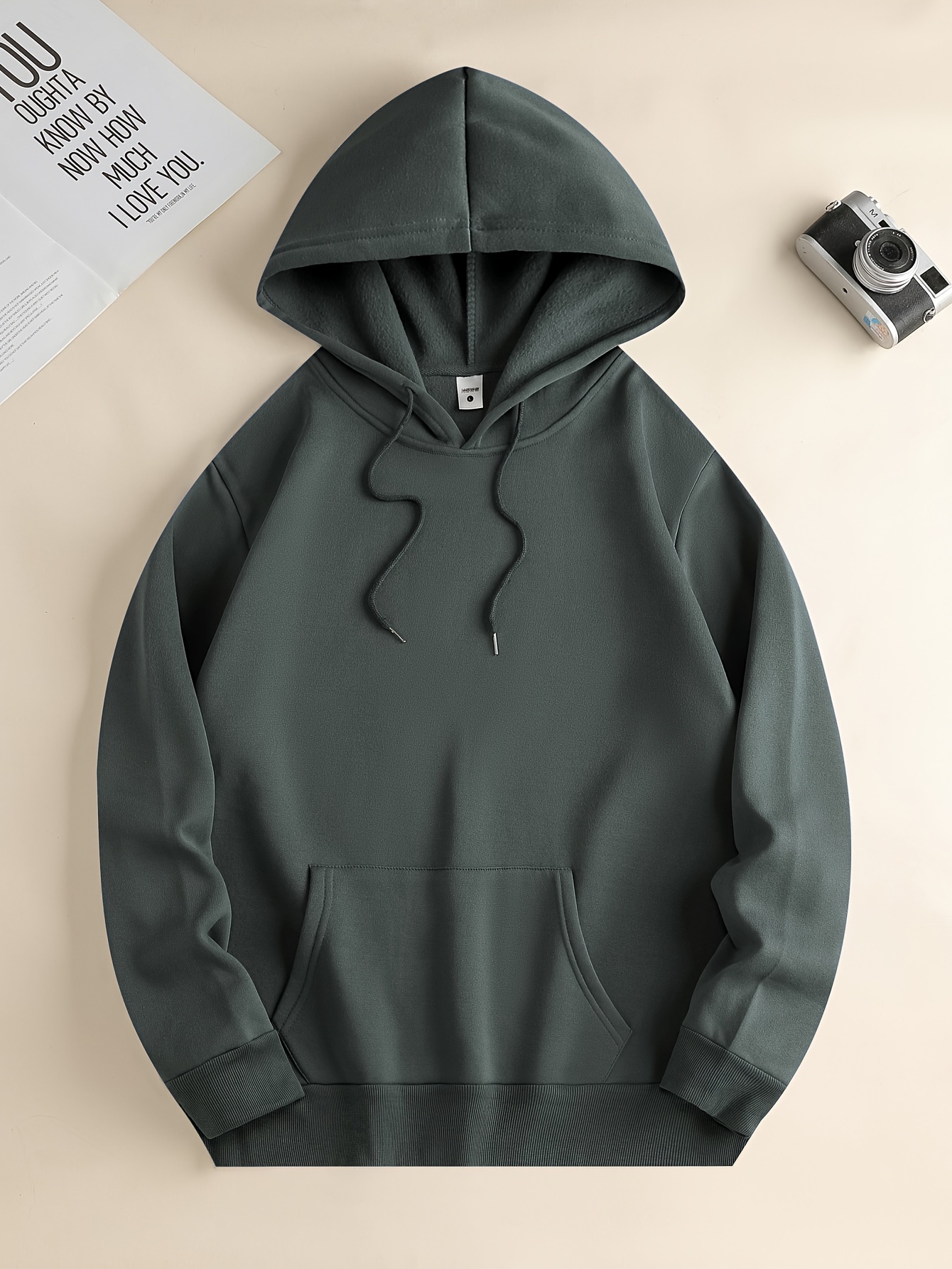 mens new trendy letters skull print hoodie casual graphic drawstring hooded sweatshirt front kangaroo pocket mens clothing details 3