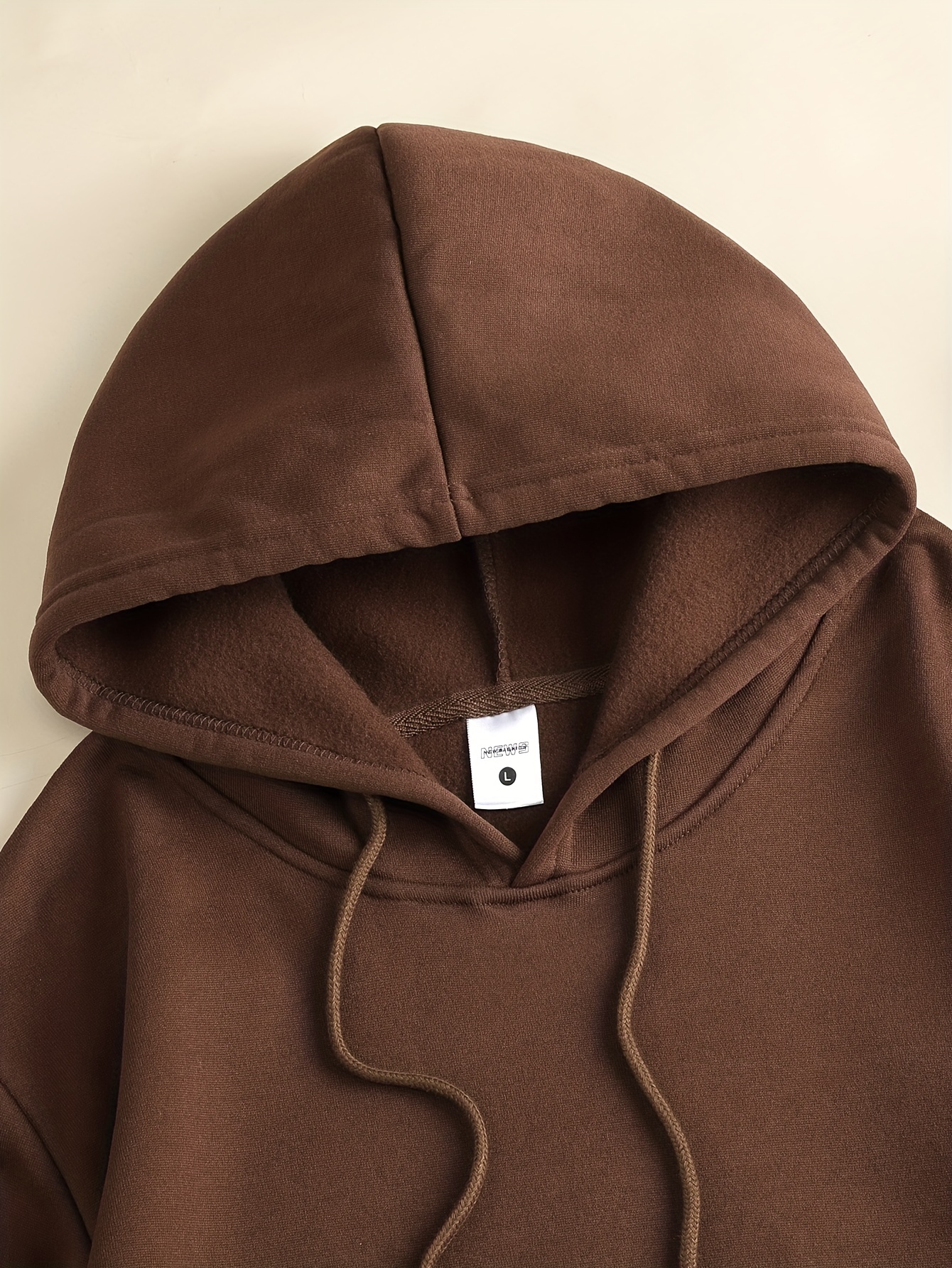 solid color hoodies for men hoodie with kangaroo pocket comfy loose trendy hooded pullover mens clothing for autumn winter details 9