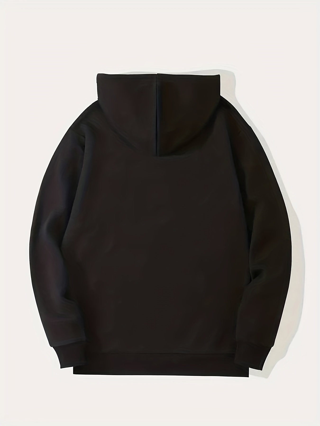 headphone smile print hoodie hoodies for men mens casual graphic design pullover hooded sweatshirt with kangaroo pocket streetwear for winter fall as gifts details 16